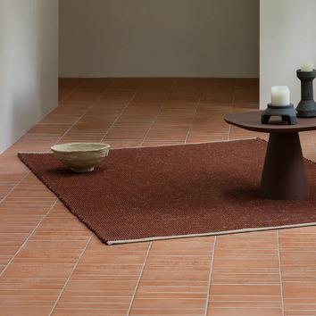 Brick Frame Hand-Woven Wool & Jute Rug | Temple & Webster