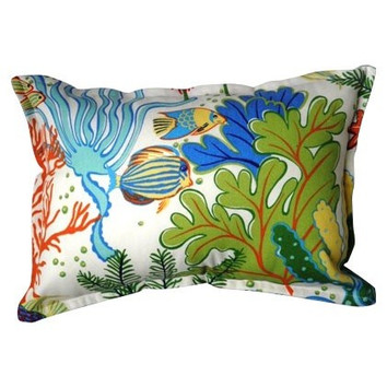 Bungalow Living Coral Reef Accent Pillow & Reviews | Temple & Webster