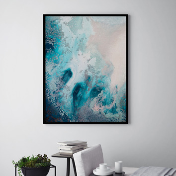 Alcove Studio Tidal Dance Canvas Wall Art | Temple & Webster