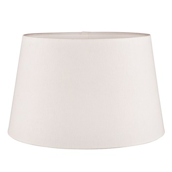 Ivory Aria Linen Lamp Shade (Shade Only) | Temple & Webster