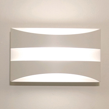 Cardiff Up/Down Tri-Colour LED Wall Light | Temple & Webster