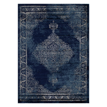 Lifestyle Floors Navy Arya Classic Rug | Temple & Webster