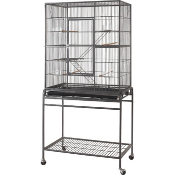 Bono Fido 76cm Deluxe Rat/Ferret/Bird Cage with Stand | Temple & Webster