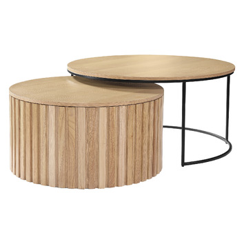 By Designs 2 Piece Gael Coffee Table Set | Temple & Webster