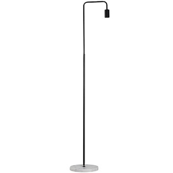 Zander Lighting Black Mirandola Steel Floor Lamp 