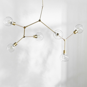 arkas contemporary clear glass pendant light