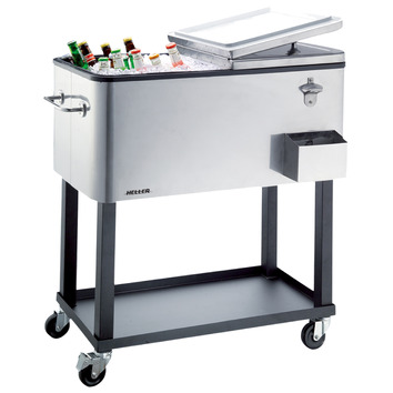 Heller 80L Heller Alfresco Cooler Cart | Temple & Webster