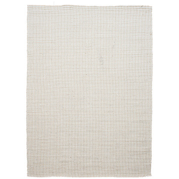 Dotts Rugs White Houndstooth Flat Weave Rug | Temple & Webster