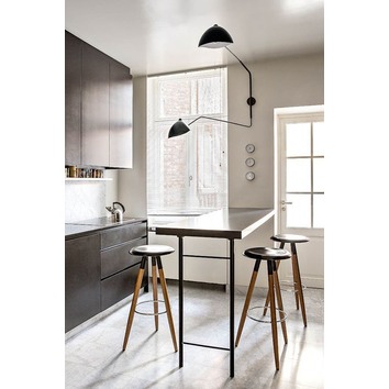 Serge Mouille Sconce 2 Arm Replica Temple Webster