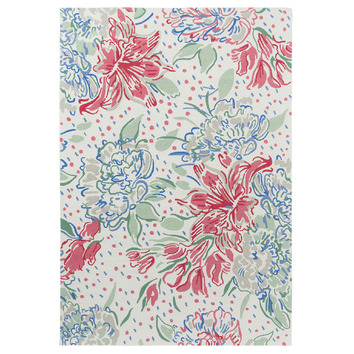 Frontgate Lilith Rug Lilith Hand-Hooked Outdoor Rug | Temple & Webster