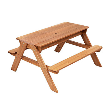 Braxtonhome Kids' Tyrone Wooden Picnic Table 