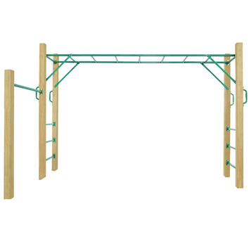 Lifespan Kids 3m Amazon Wooden Monkey Bar Set | Temple & Webster