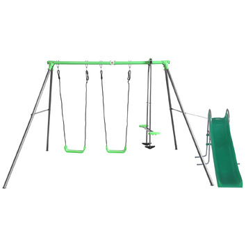 Lifespan Kids Metal Swing Frame with Slide | Temple & Webster