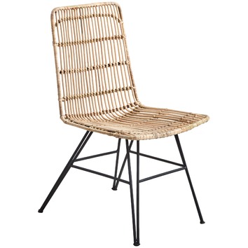 La Verde Rattan Dining Chair & Reviews | Temple & Webster