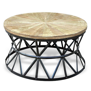 French Provincial Cast Iron Coffee Table | Temple & Webster