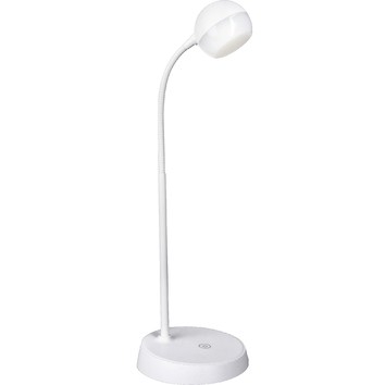 Luminea White Led Metal Desk Lamp, Touch Lamp Switch Canadian Tire