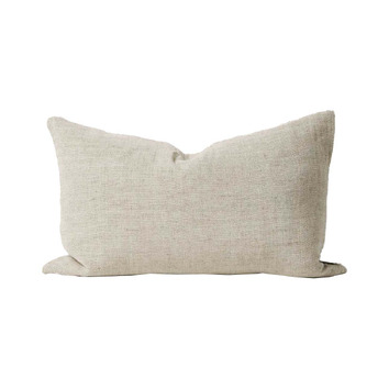 Heavy Linen Textured Cushion – Black