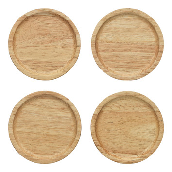 Ecology Alto Rubberwood Coasters | Temple & Webster