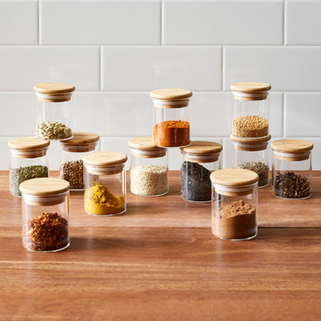 Ecology Pantry 140ml Glass Spice Jars | Temple & Webster