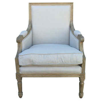 dunelm linen chair