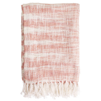 Bedding House Nippon Coral Throw | Temple & Webster