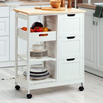 Core Living Chelsey Kitchen Trolley | Temple & Webster