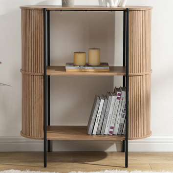 Webster Library Bookcase Core Living Jenny 3 Tier Bookcase | Temple & Webster