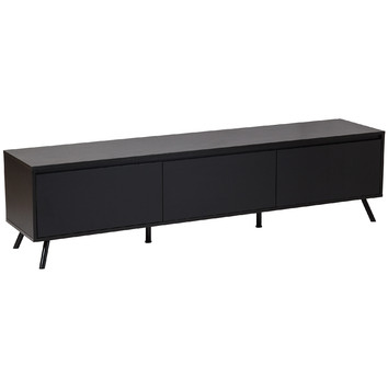 Temple & Webster Black Halbert TV Unit & Reviews