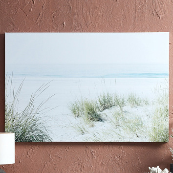 Temple & Webster Faded Beach Footpath Canvas Wall Art