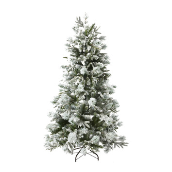 Temple & Webster Frosted Alpine Christmas Tree