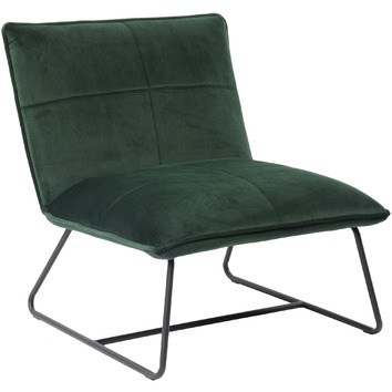 freyr velvet armchair