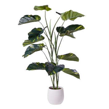 113cm Potted Faux Pothos Plant | Temple & Webster