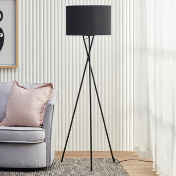 Bright Sea Lighting Kyta Metal Tripod Floor Lamp | Temple & Webster