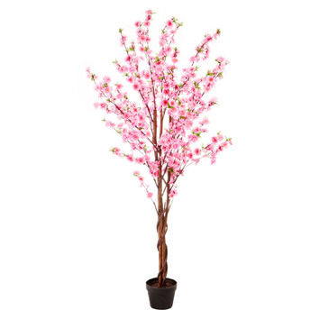 Maddison Lane 160cm Potted Faux Cherry Blossom Tree | Temple & Webster