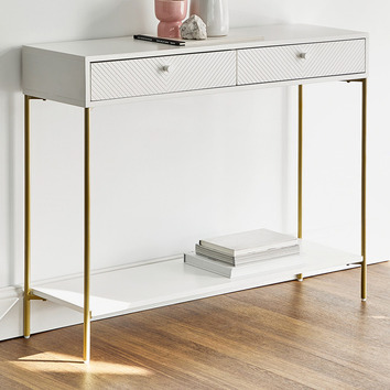 Maddison Lane Cecile 2 Drawer Console Table | Temple & Webster