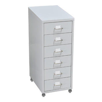 Oakleigh Home Morigan Metal 6 Drawer Filing Cabinet | Temple & Webster