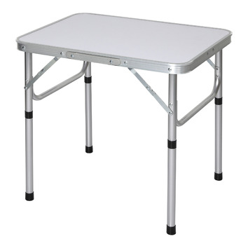 Oakleigh Home Foldable Aluminium Outdoor Table with Extendable Legs ...