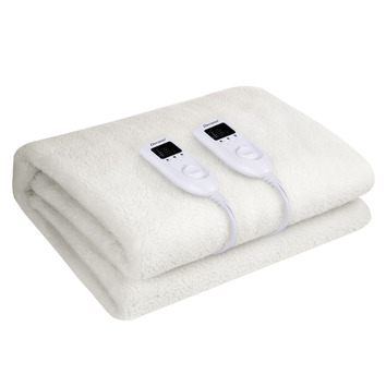 Oakleigh Home Laurent Fleece Top Electric Blanket | Temple & Webster