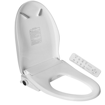 Isla Smart Wash & Dry Toilet Seat with Remote | Temple & Webster