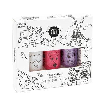 Kids 3 Piece City Nail Polish Gift Box Set Temple Webster