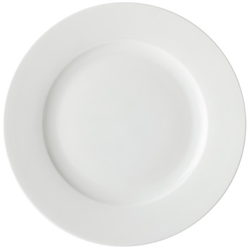 Assiette Plate Maxwell & Williams - Porcelaine Blanche - 27,5 Cm - Plat à Gâteau Ou Service