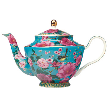 Teas and C's Silk Road Teapot With Infuser 1L Gift Boxed in White main image 1