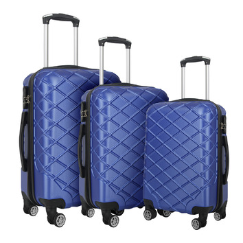 Chiswick Living 3 Piece Luxury Luggage Set | Temple & Webster