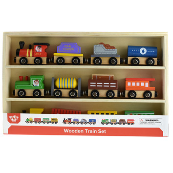 Tookytoy Tooky Toy Train & Carriage Set 