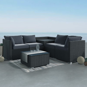 Ever Dreaming Living 4 Seater Scudamore Outdoor Lounge Set | Temple ...