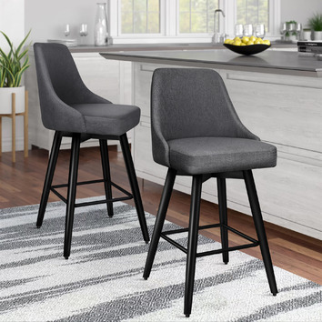 HoxtonRoom 65cm Nosson Bar Stools | Temple & Webster