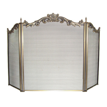 3 Fold Keaton Fire Screen | Temple & Webster