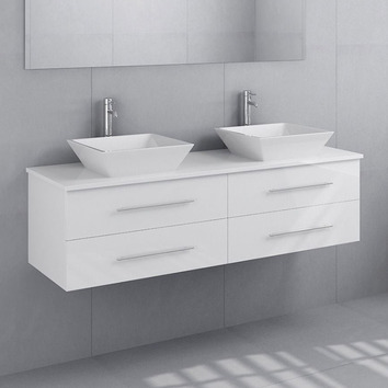 FontaineIndustries Chadwick 1500mm Wall Hung Double Vanity | Temple ...