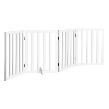 Goldin 4 Panel Foldable Pet Gate | Temple & Webster