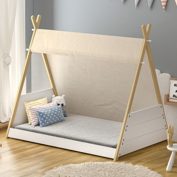 LivingFusion Caden Teepee Single Bed Frame | Temple & Webster